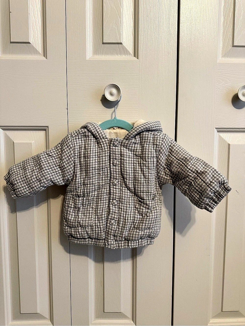Quince Made Gingham Jacket